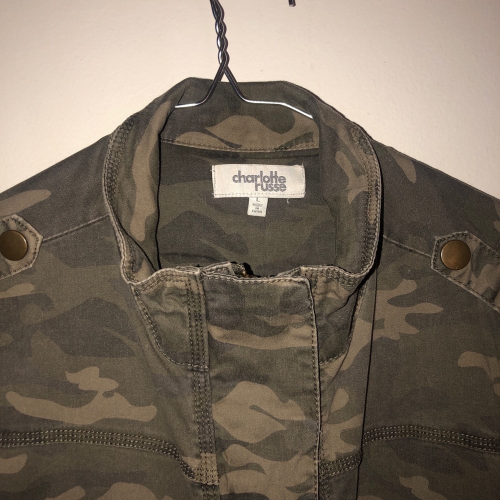 Charlotte Russe Camo Jacket